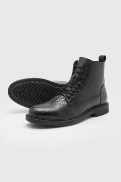 Geschnürte Stiefel 8 Geschnürte Stiefel -Nerf Verkäufe bmm26580 black xl 2