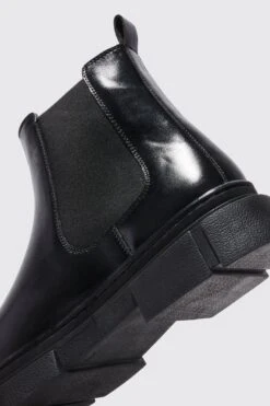 Chelsea-Stiefel Mit Dicker Sohle -Nerf Verkäufe bmm40160 black xl 2