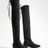 Geschnürte Overknee-Stiefel 2 Geschnürte Overknee-Stiefel -Nerf Verkäufe dzz75479 black xl