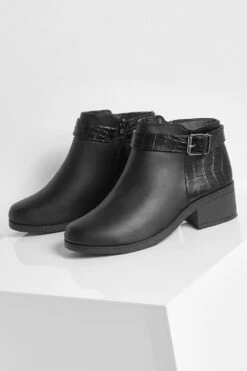 Chelsea-Stiefel Mit Schnallen-Detail 8 Chelsea-Stiefel Mit Schnallen-Detail -Nerf Verkäufe fzz00273 black xl 2