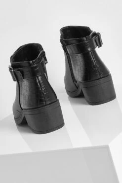 Chelsea-Stiefel Mit Schnallen-Detail 9 Chelsea-Stiefel Mit Schnallen-Detail -Nerf Verkäufe fzz00273 black xl 3