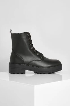 Klobige Geschnürte Stiefel 8 Klobige Geschnürte Stiefel -Nerf Verkäufe fzz18723 black xl 2