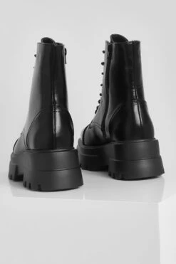 Klobige Stiefel Mit Geteiler Sohle -Nerf Verkäufe fzz30237 black xl 3