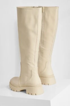Kniehohe Stiefel Aus Gummi -Nerf Verkäufe fzz33151 cream xl 3