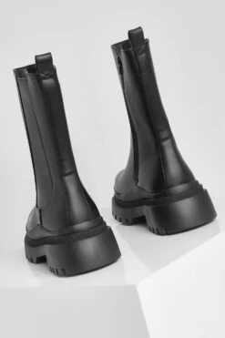 Chelsea-Stiefel Mit Klobiger Sohle -Nerf Verkäufe fzz33152 black xl 3