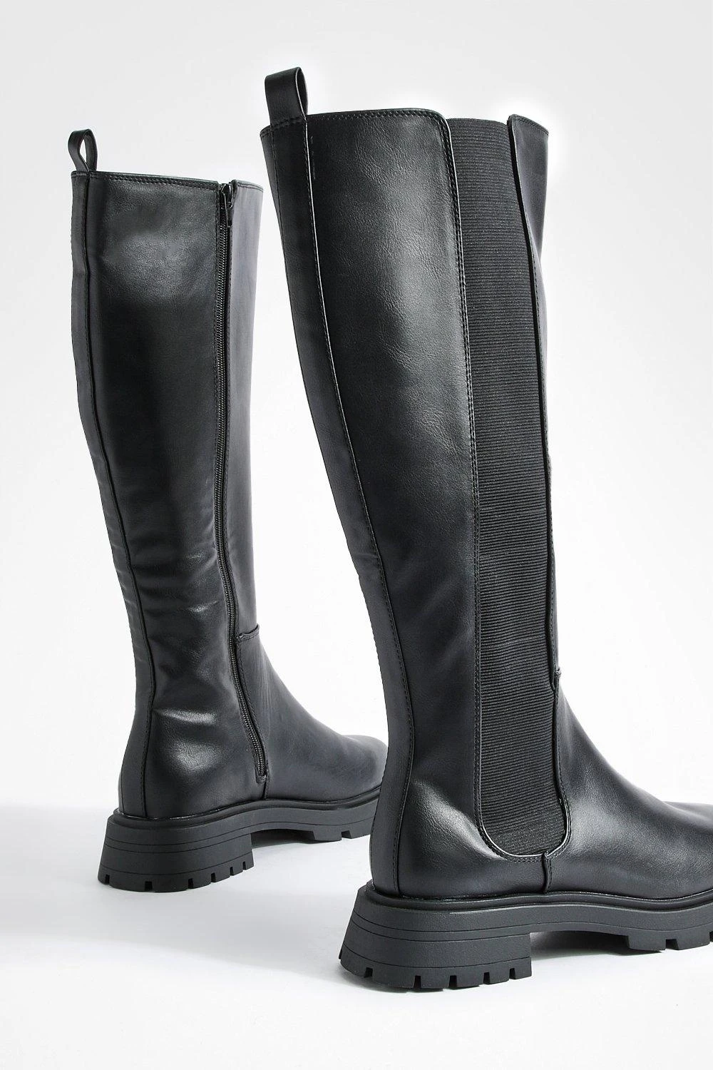 Kniehohe Chelsea-Stiefel 6 Kniehohe Chelsea-Stiefel – Bild 4