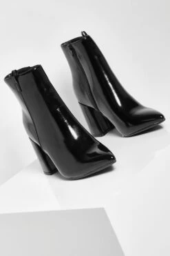 Blockabsatz Spitze Stiefel Mit Blockabsatz -Nerf Verkäufe fzz55493 black xl 2