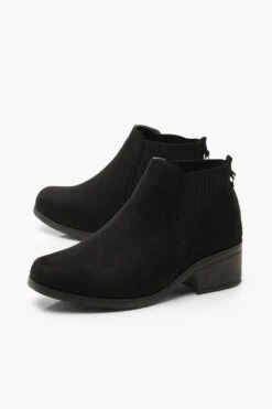 Chelsea-Stiefel Mit Tiefem Blockabsatz -Nerf Verkäufe fzz75282 black xl 2