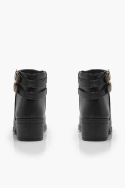 Chelsea-Stiefel Mit Doppelter Schnalle 9 Chelsea-Stiefel Mit Doppelter Schnalle -Nerf Verkäufe fzz79522 black xl 3