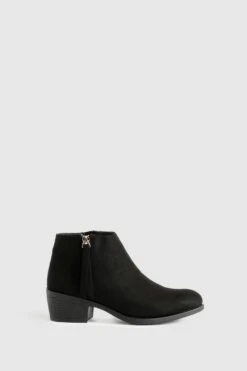 Runde Chelsea-Stiefel Mit Seitlichem Reißverschluss -Nerf Verkäufe fzz85965 black xl 2