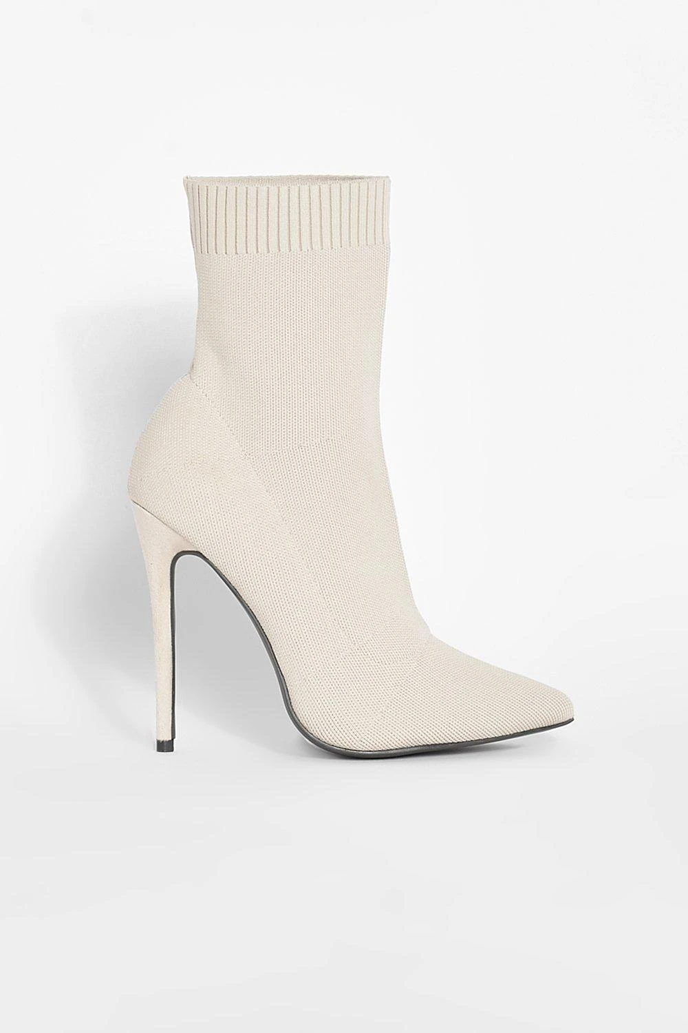 Spitze Stiletto Socken-Stiefel 4 Spitze Stiletto Socken-Stiefel – Bild 2