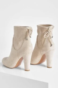 Breite Passform Stiefel Mit Blockabsatz -Nerf Verkäufe gzz08432 stone xl 3