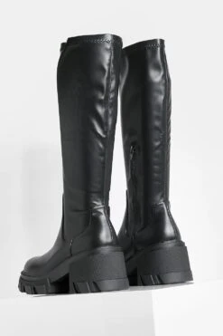 Stiefel Mit Klobigem Absatz -Nerf Verkäufe gzz12062 black xl 3