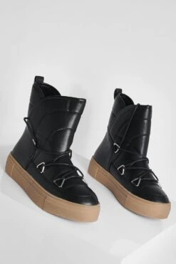 Stiefel Mit Kontrast-Sohle -Nerf Verkäufe gzz12900 black xl 2