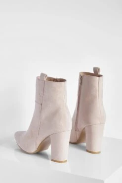 Stiefel Mit Blockabsatz Und Lasche -Nerf Verkäufe gzz13666 nude xl 3