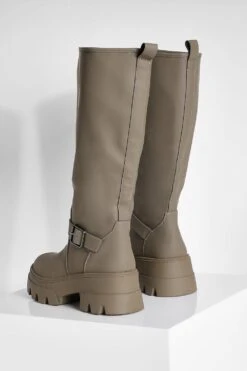 Klobige Kniehohe Stiefel Mit Schnalle 9 Klobige Kniehohe Stiefel Mit Schnalle -Nerf Verkäufe gzz13678 khaki xl 3