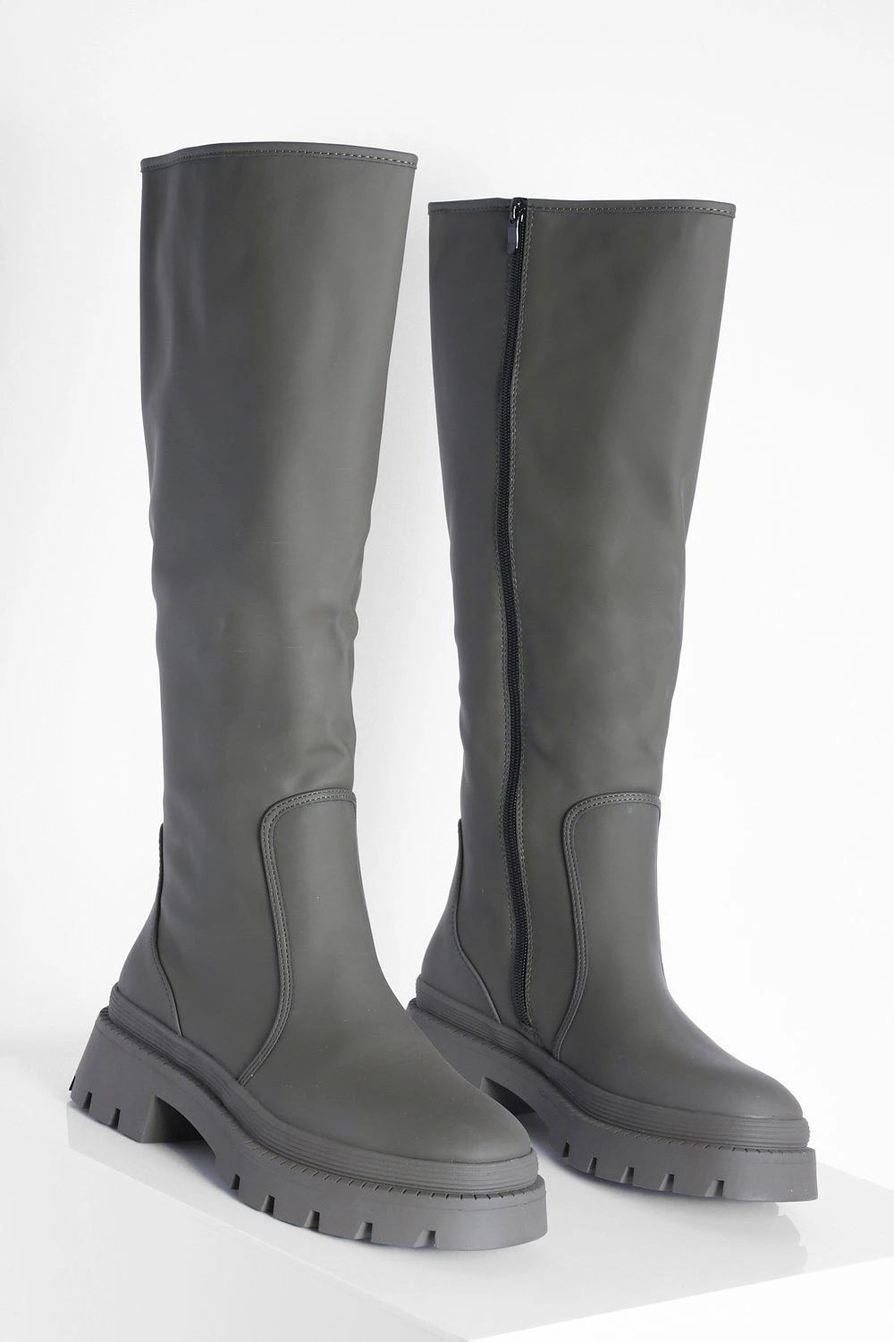 Breite Passform Kniehen Stiefel 5 Breite Passform Kniehen Stiefel – Bild 3