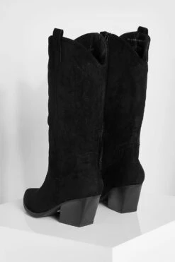 Kniehohe Western-Stiefel -Nerf Verkäufe gzz13882 black xl 3