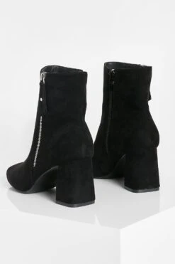 Breite Passform Stiefel Mit Blockabsatz Und Reißverschluss 9 Breite Passform Stiefel Mit Blockabsatz Und Reißverschluss -Nerf Verkäufe gzz15322 black xl 3