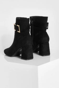 Stiefel Mit Blockabsatz Und Detail -Nerf Verkäufe gzz15326 black xl 3