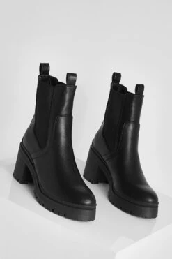 Chelsea-Stiefel Mit Naht-Detail Und Absatz 8 Chelsea-Stiefel Mit Naht-Detail Und Absatz -Nerf Verkäufe gzz16648 black xl 2