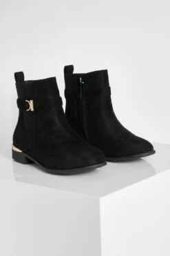 Breite Passform Chelsea-Stiefel Mit Detail -Nerf Verkäufe gzz20608 black xl 2