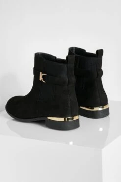 Breite Passform Chelsea-Stiefel Mit Detail -Nerf Verkäufe gzz20608 black xl 3