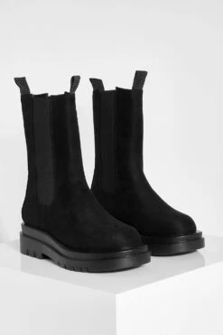 Chelsea-Stiefel Mit Doppelter Lasche -Nerf Verkäufe gzz20701 black xl 2