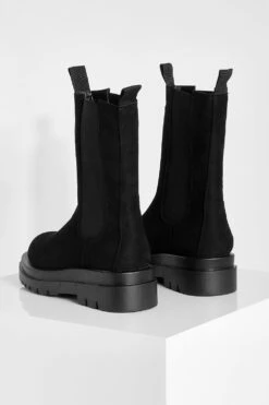 Chelsea-Stiefel Mit Doppelter Lasche -Nerf Verkäufe gzz20701 black xl 3