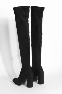 Overknee-Stiefel Mit Blockabsatz -Nerf Verkäufe gzz20817 black xl 3