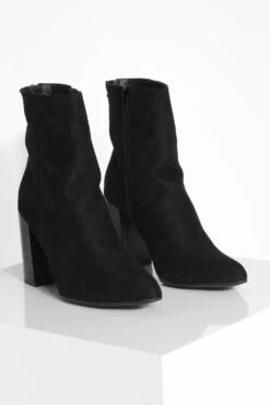 Stiefel Mit Reißverschluss Und Blockabsatz -Nerf Verkäufe gzz20818 black xl 2