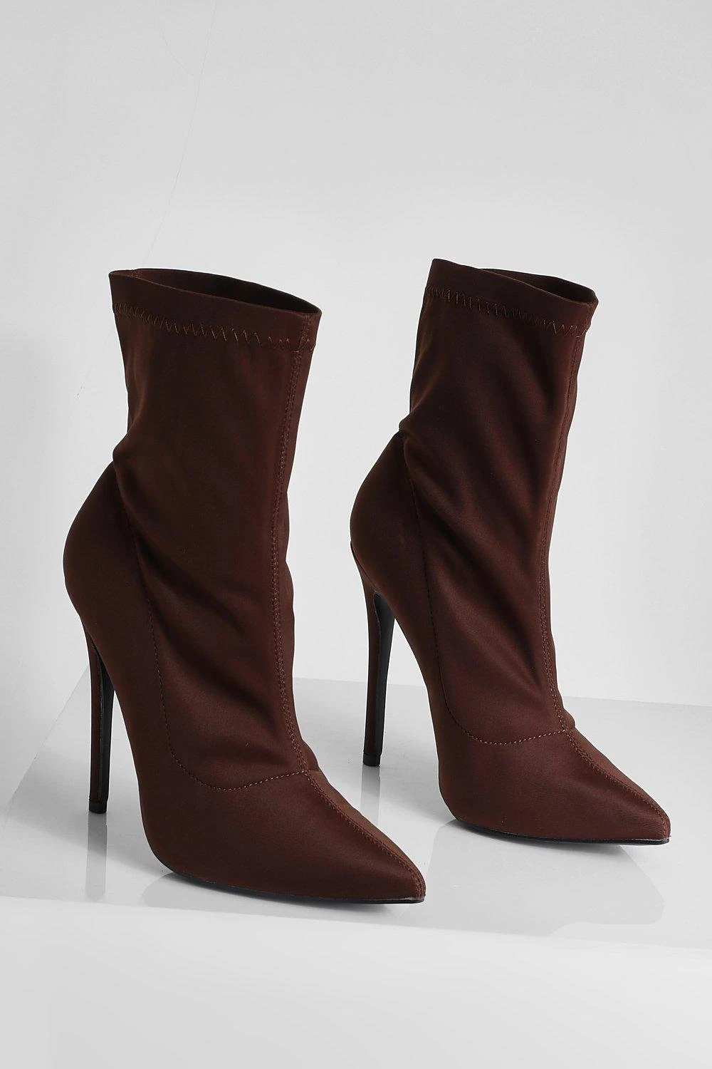 Spitze Stiletto-Stiefel 5 Spitze Stiletto-Stiefel – Bild 3