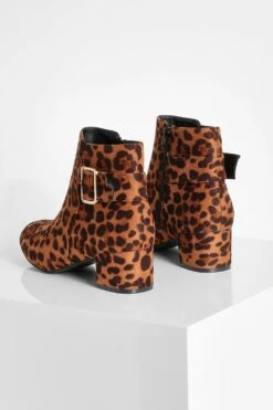 Leopardenprint Stiefel Mit Tiefem Blockabsatz 9 Leopardenprint Stiefel Mit Tiefem Blockabsatz -Nerf Verkäufe gzz25360 leopard xl 3