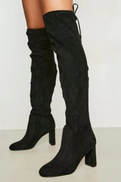 Stretch Overknee-Stiefel