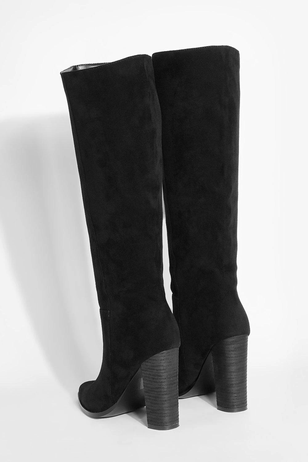 Kniehohe Stiefel Mit Absatz 6 Kniehohe Stiefel Mit Absatz – Bild 4