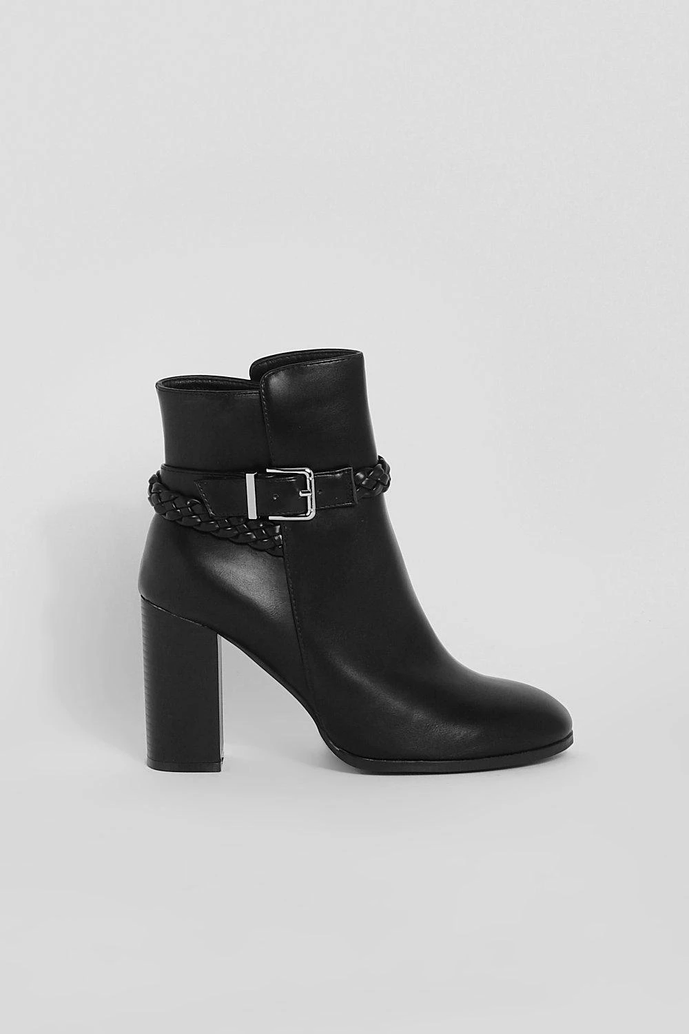 Breite Passform Stiefel Mit Seitlicher Schnalle 4 Breite Passform Stiefel Mit Seitlicher Schnalle – Bild 2