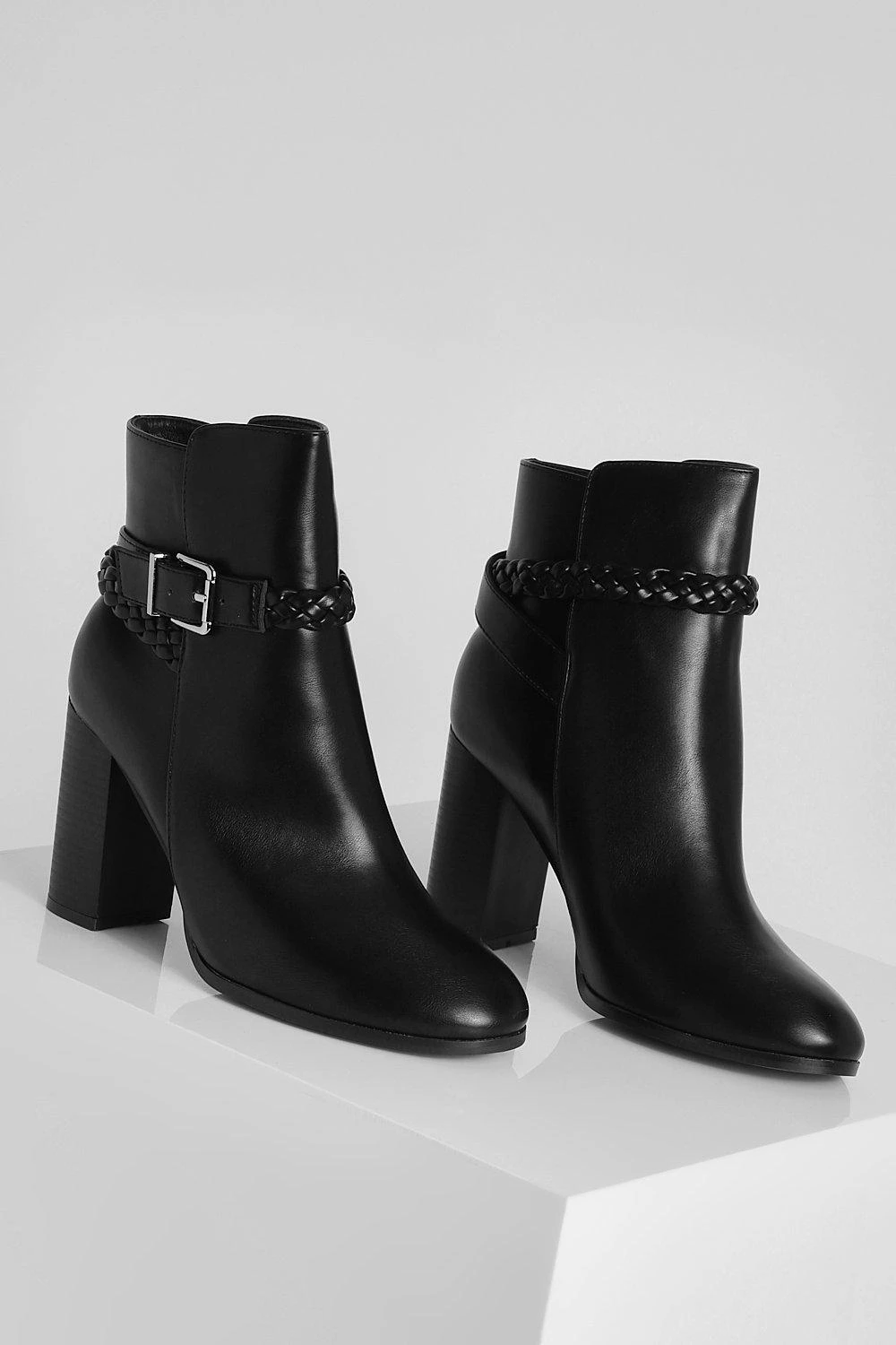 Breite Passform Stiefel Mit Seitlicher Schnalle 5 Breite Passform Stiefel Mit Seitlicher Schnalle – Bild 3