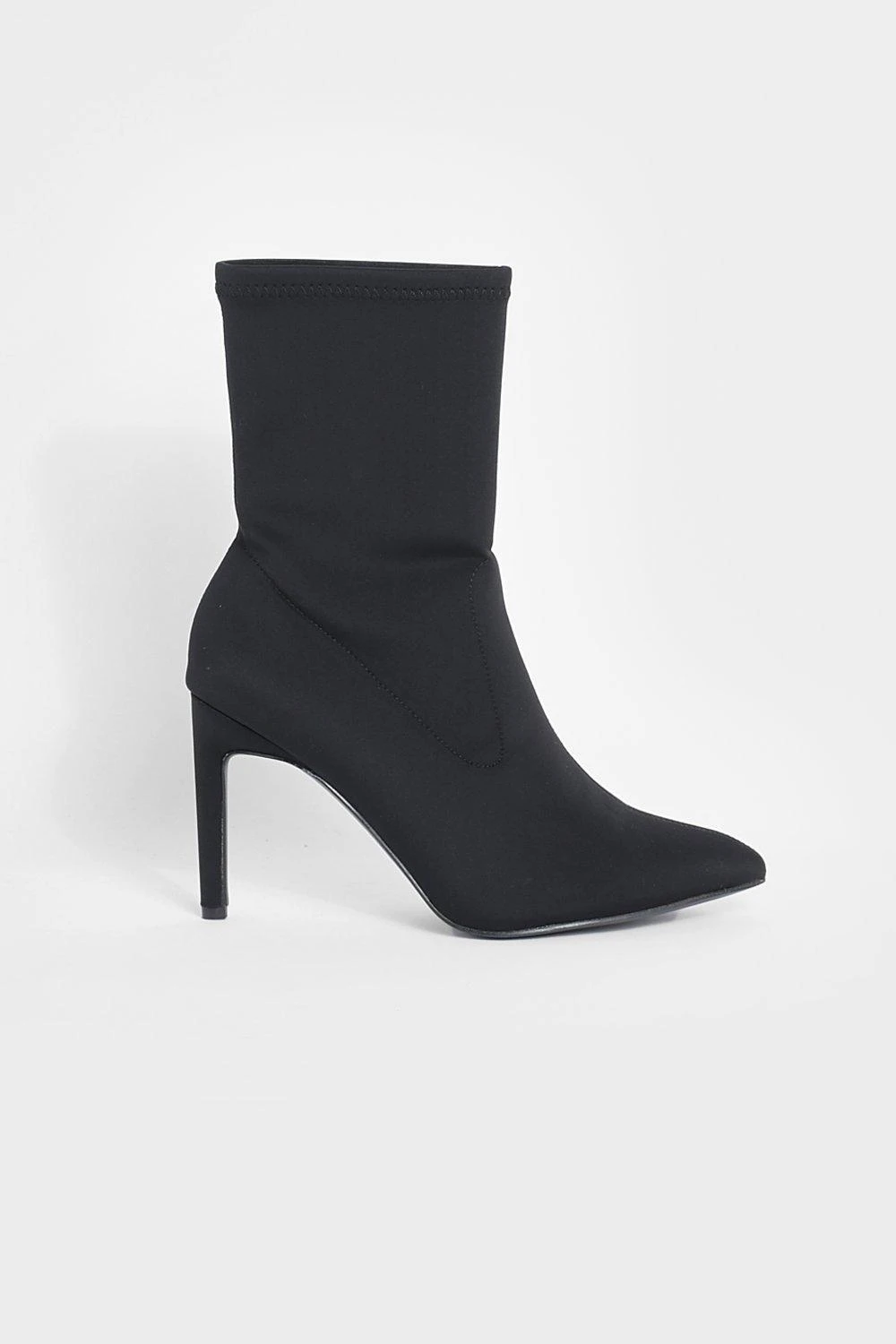 Spitze Socken-Stiefel Mit Stiletto-Absatz 4 Spitze Socken-Stiefel Mit Stiletto-Absatz – Bild 2