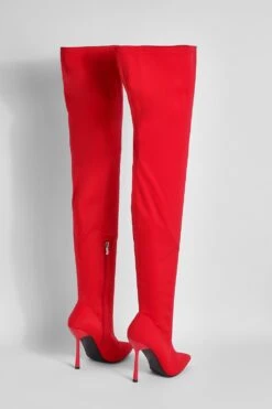 Kniehohe Stiletto-Stiefel Aus Stretch-Neopren 9 Kniehohe Stiletto-Stiefel Aus Stretch-Neopren -Nerf Verkäufe gzz29780 red xl 3