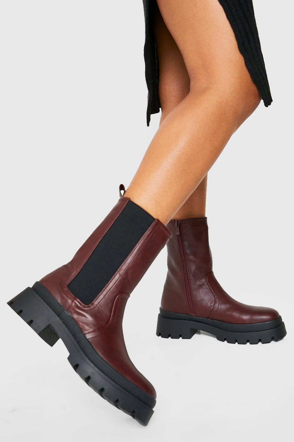 Klobige Chelsea-Stiefel 4 Klobige Chelsea-Stiefel – Bild 2