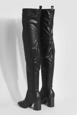 Breite Passform Overknee-Stiefel -Nerf Verkäufe gzz33843 black xl 3