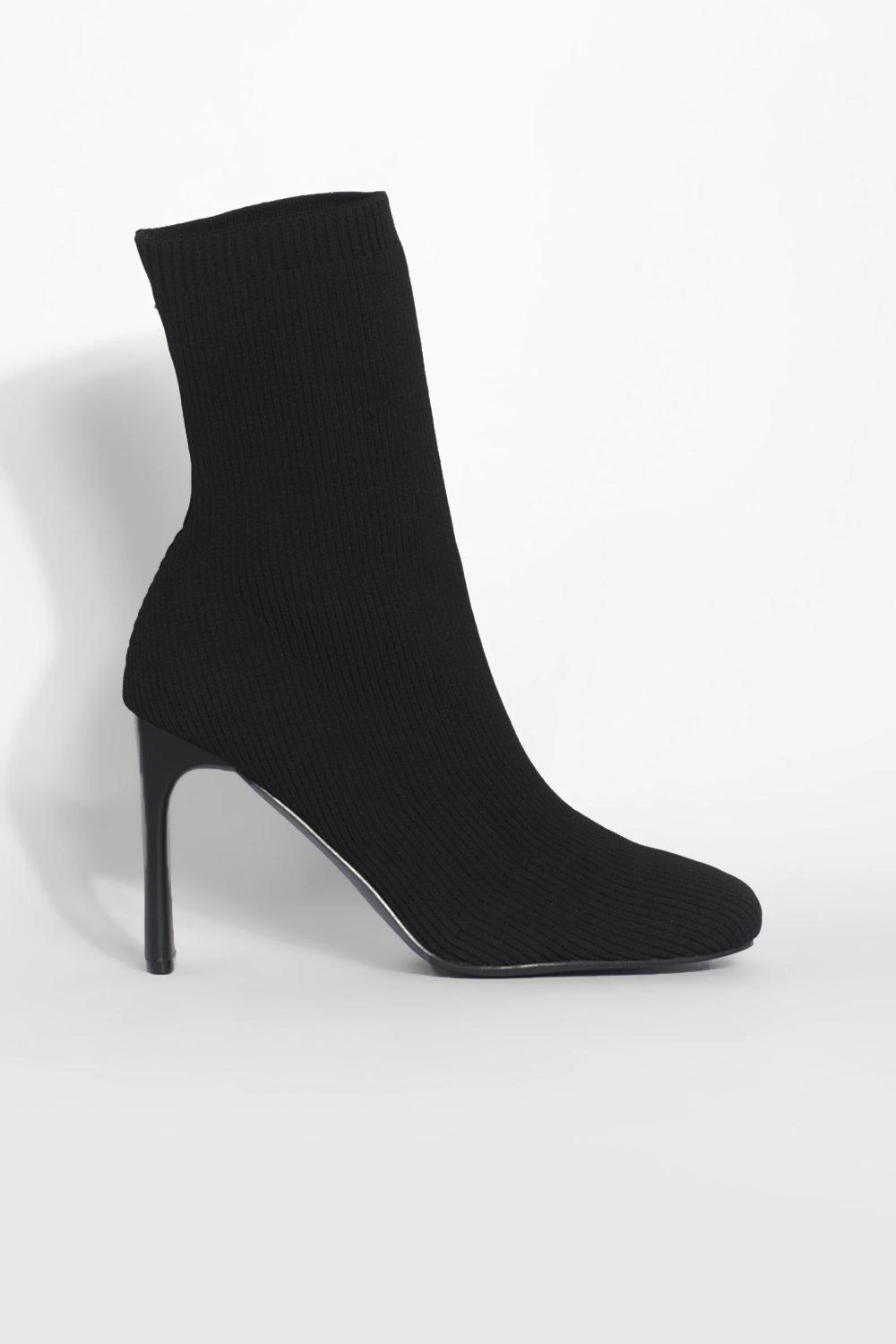 Breite Passform Eckige Socken-Stiefel 4 Breite Passform Eckige Socken-Stiefel – Bild 2