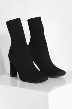 Breite Passform Eckige Socken-Stiefel 8 Breite Passform Eckige Socken-Stiefel -Nerf Verkäufe gzz34750 black xl 2