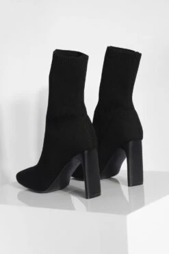 Breite Passform Eckige Socken-Stiefel 9 Breite Passform Eckige Socken-Stiefel -Nerf Verkäufe gzz34750 black xl 3