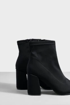 Neopren Stretch Socken-Stiefel Mit Blockabsatz -Nerf Verkäufe gzz35879 black xl 2