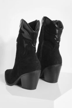 Western Cowboy-Stiefel Mit Einsatz -Nerf Verkäufe gzz37067 black xl 3