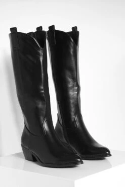 Kniehohe Cowboy Western-Stiefel 8 Kniehohe Cowboy Western-Stiefel -Nerf Verkäufe gzz37899 black xl 2