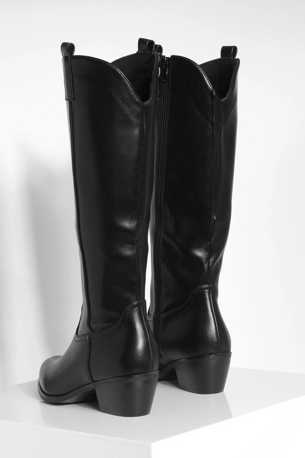 Kniehohe Cowboy Western-Stiefel 6 Kniehohe Cowboy Western-Stiefel – Bild 4