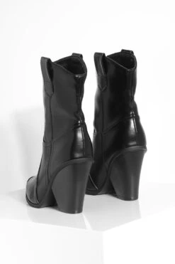 Cowboy Western-Stiefel Mit Metall-Zehenkappe -Nerf Verkäufe gzz39170 black xl 3