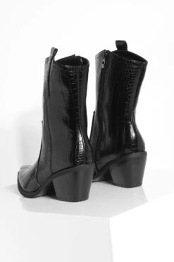 Western Cowboy-Stiefel Mit Lasche -Nerf Verkäufe gzz39171 black xl 3